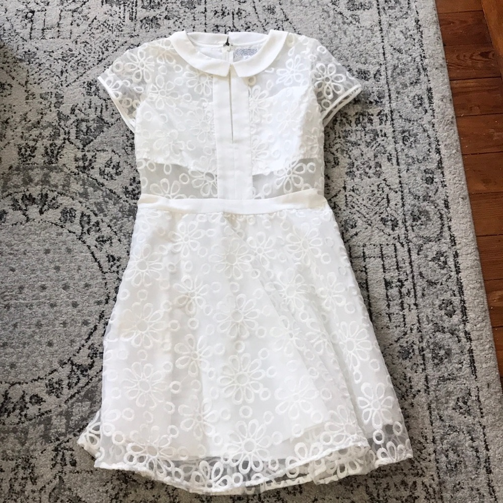 Adorable white dress